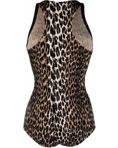 Body leopardo Saint Laurent
