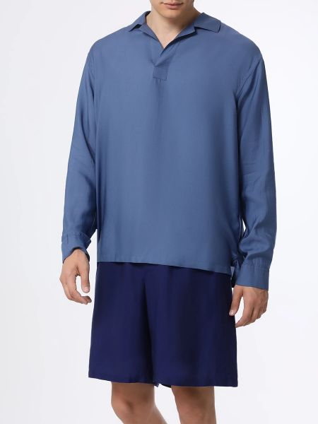 Рубашка Giorgio Armani синяя
