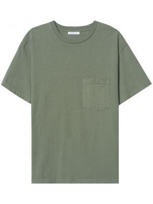 Koszulka bawełniana John Elliott zielona