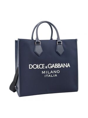 Bolso shopper Dolce & Gabbana azul