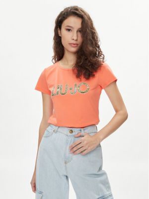 Marškinėliai Liu Jo oranžinė