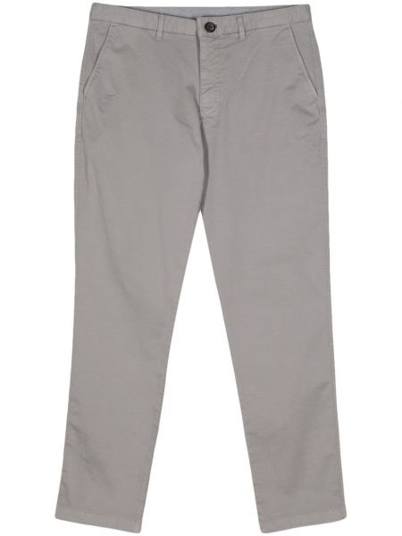 Slim fit chinos nohavice Ps Paul Smith sivá