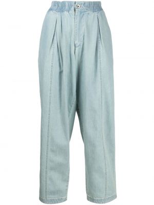 Spodnie skinny Ymc - Niebieski