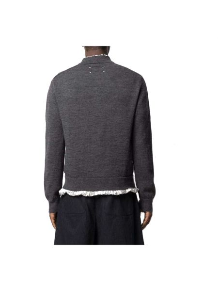 Jersey de lana de tela jersey Maison Margiela gris