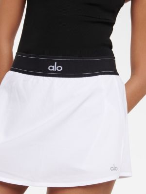 Mini spódniczka Alo Yoga biała
