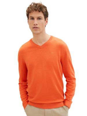 Pullover Tom Tailor arancione