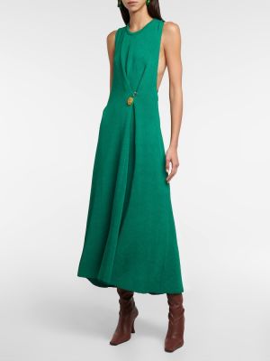 Midi šaty Proenza Schouler zelená