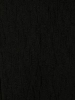 Schal aus baumwoll Armani Exchange schwarz