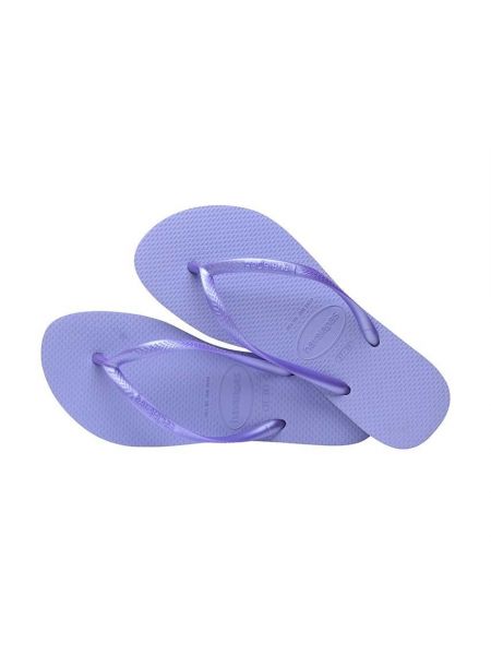 Sandale cu toc slim fit cu toc plat Havaianas violet