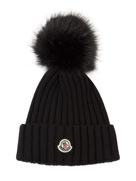 Uld hue Moncler sort