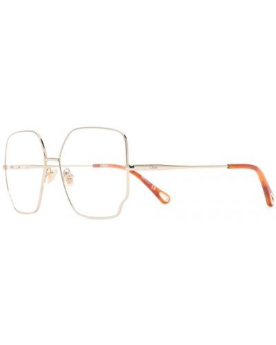 Lunettes de vue oversize Chloé Eyewear orange