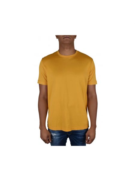 Camisa de algodón Loro Piana amarillo