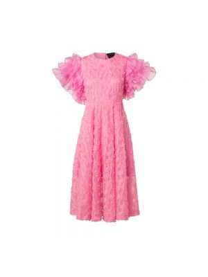 Sukienka midi Custommade różowa