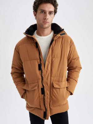 Oversized priliehavý kabát s kapucňou Defacto