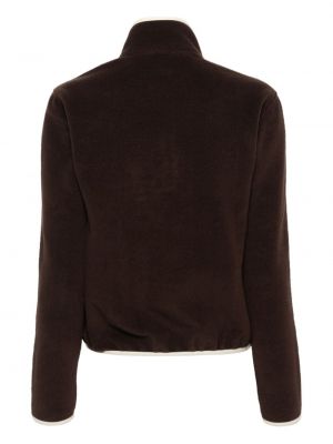Fleece pullover Sporty & Rich braun