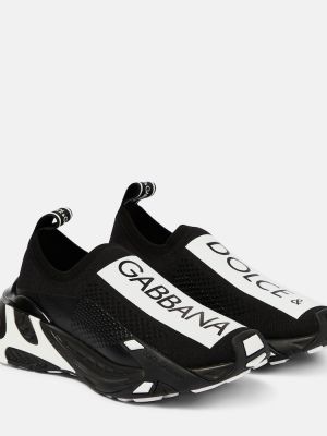 Sneakersy Dolce&gabbana czarne