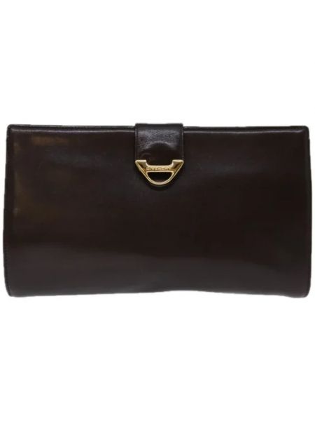 Leder clutch Givenchy Pre-owned braun