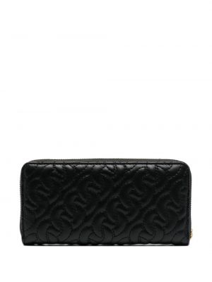 Prošívaná kožená peněženka Versace Jeans Couture