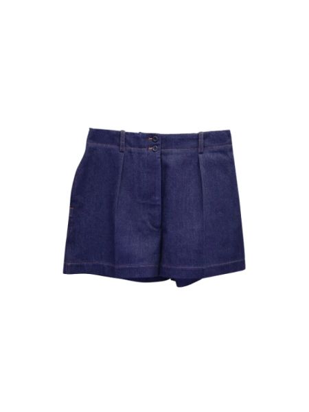 Shorts aus baumwoll Alaïa Pre-owned blau