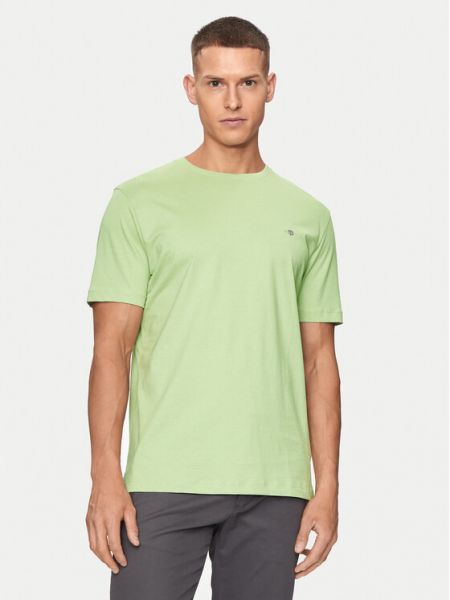 Тениска Gant зелено