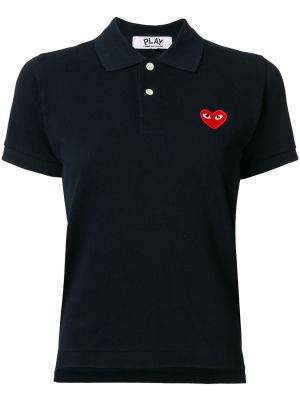 Polo majica z vzorcem srca Comme Des Garçons Play