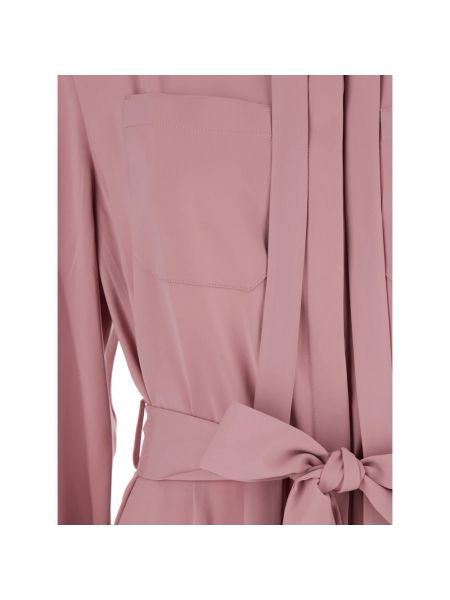 Vestido camisero Maison Kitsuné rosa