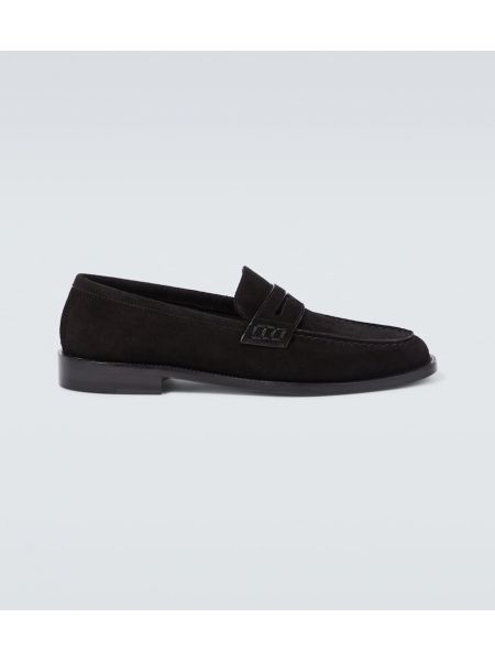 Ruskind loafers Manolo Blahnik svart