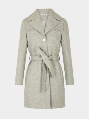 Vlněný zimní kabát Morgan šedý
