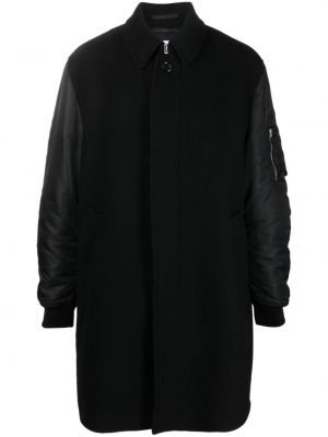 Mantel Moschino schwarz