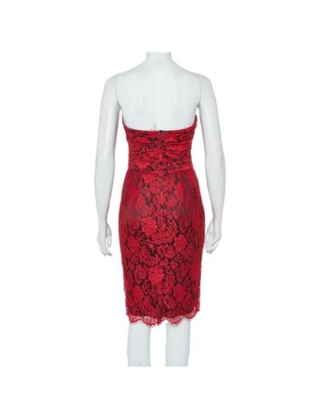 Vestido Dolce & Gabbana Pre-owned rojo