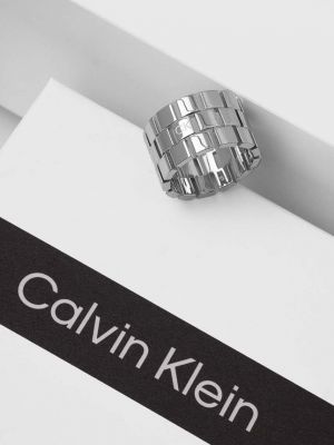 Pierścionek Calvin Klein srebrny