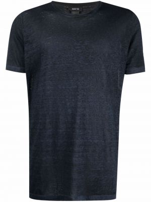 Melange leinen t-shirt Avant Toi blau