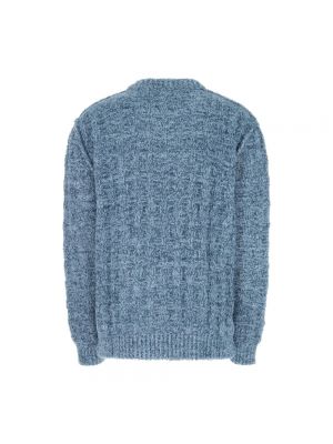 Sweter oversize Maison Margiela niebieski