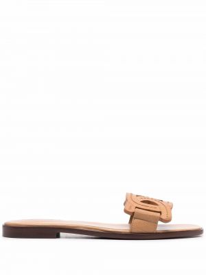 Sandaler med reim Tod's brun