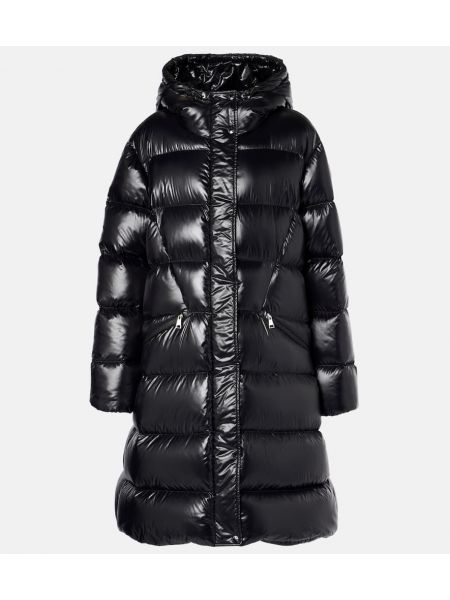 Aşağı uzun ceket Moncler siyah