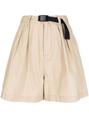 Plisserade shorts Chocoolate brun