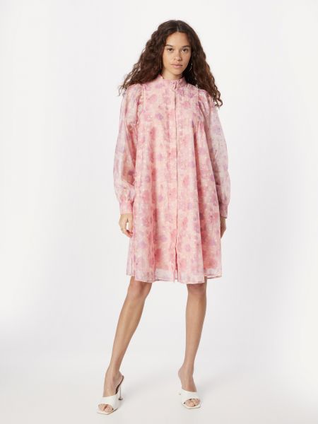 Košeľové šaty Bruuns Bazaar ružová