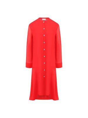 Шелковое платье Osman, красное
