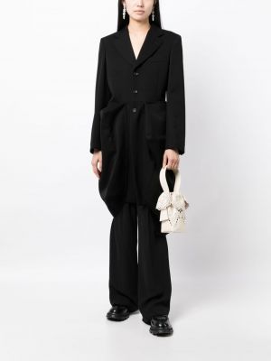 Asimetriškas paltas Comme Des Garçons juoda