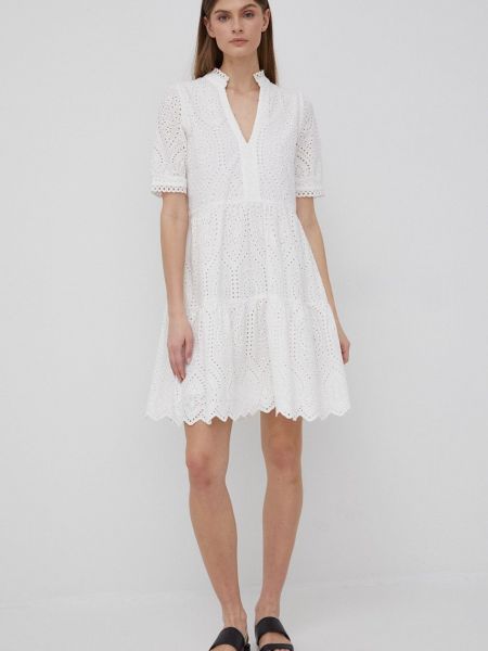 Бавовняне плаття міні Y.a.s, біле