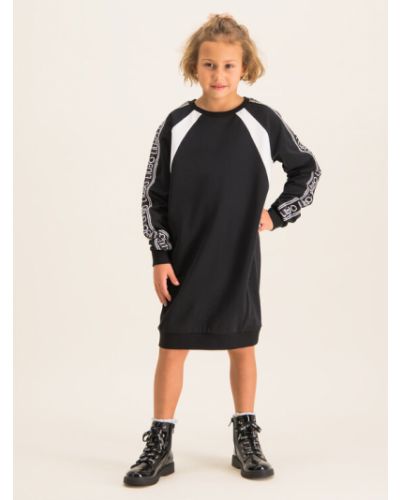 Liu Jo Kids Hétköznapi ruha Felpa G69218 F0090 Fekete Regular Fit