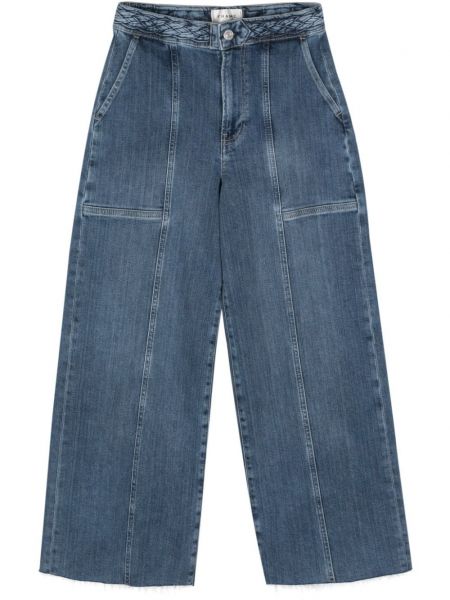 Strečové džínsy Frame modrá