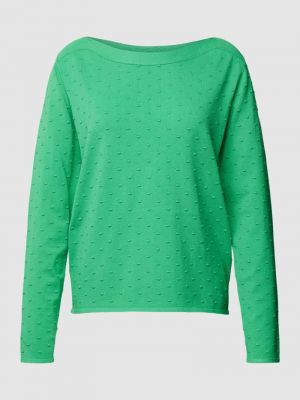 Dzianinowy sweter Zero zielony
