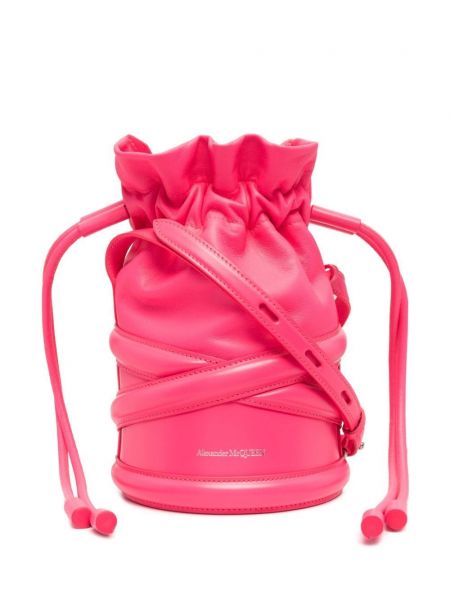 Mini laukku Alexander Mcqueen pinkki