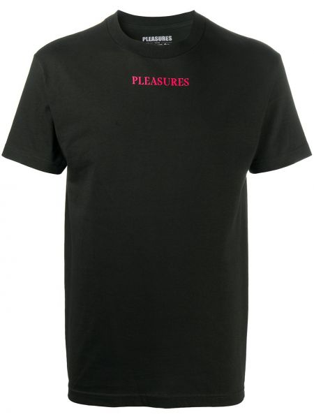 Černé tričko Pleasures