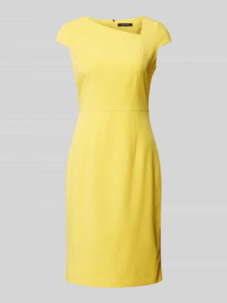 Sukienka midi Comma żółta