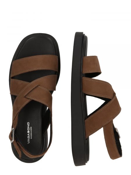 Sandale din nubuc Vagabond Shoemakers maro