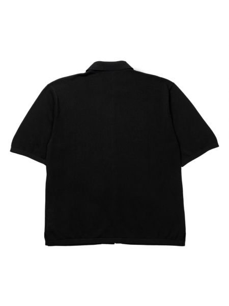 Koszula z krótkim rękawem Lemaire czarna