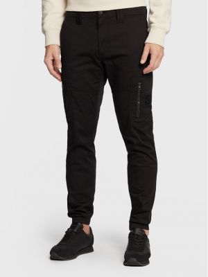 Donji dijelovi za trčanje skinny Calvin Klein Jeans crna