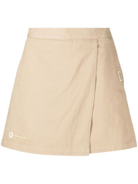 Shorts mit stickerei Chocoolate beige